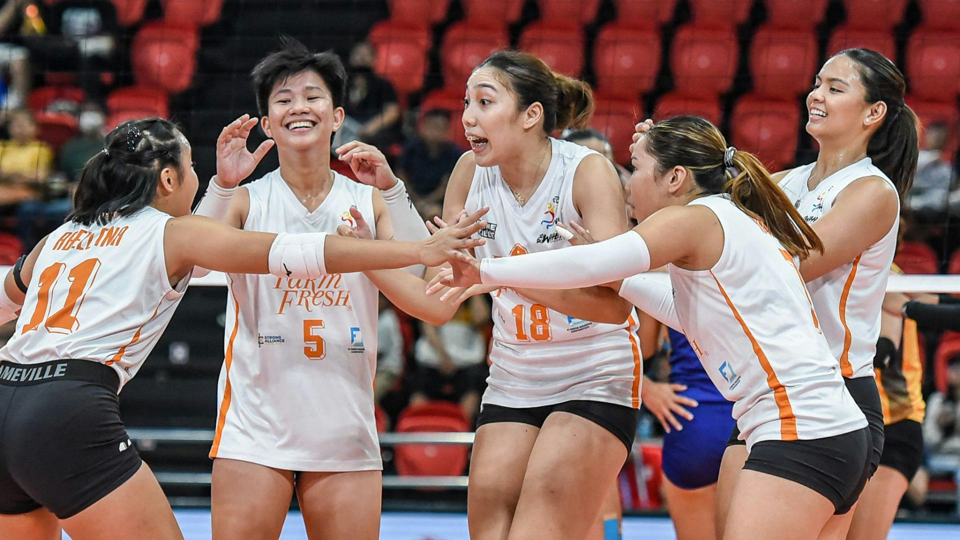 Farm Fresh completes reverse sweep vs Capital1 for fifth win in PVL All-Filipino